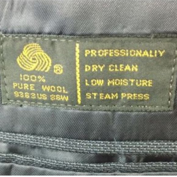 Albert Nipon Men's Dark Blue 2 Button Wool Long Sleeve Suit Blazer Jacket S40 - Picture 11 of 11